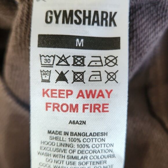 Gymshark Men's Committed to the Craft Hoodie, Dusty Brown, Size M - Picture 8 of 11